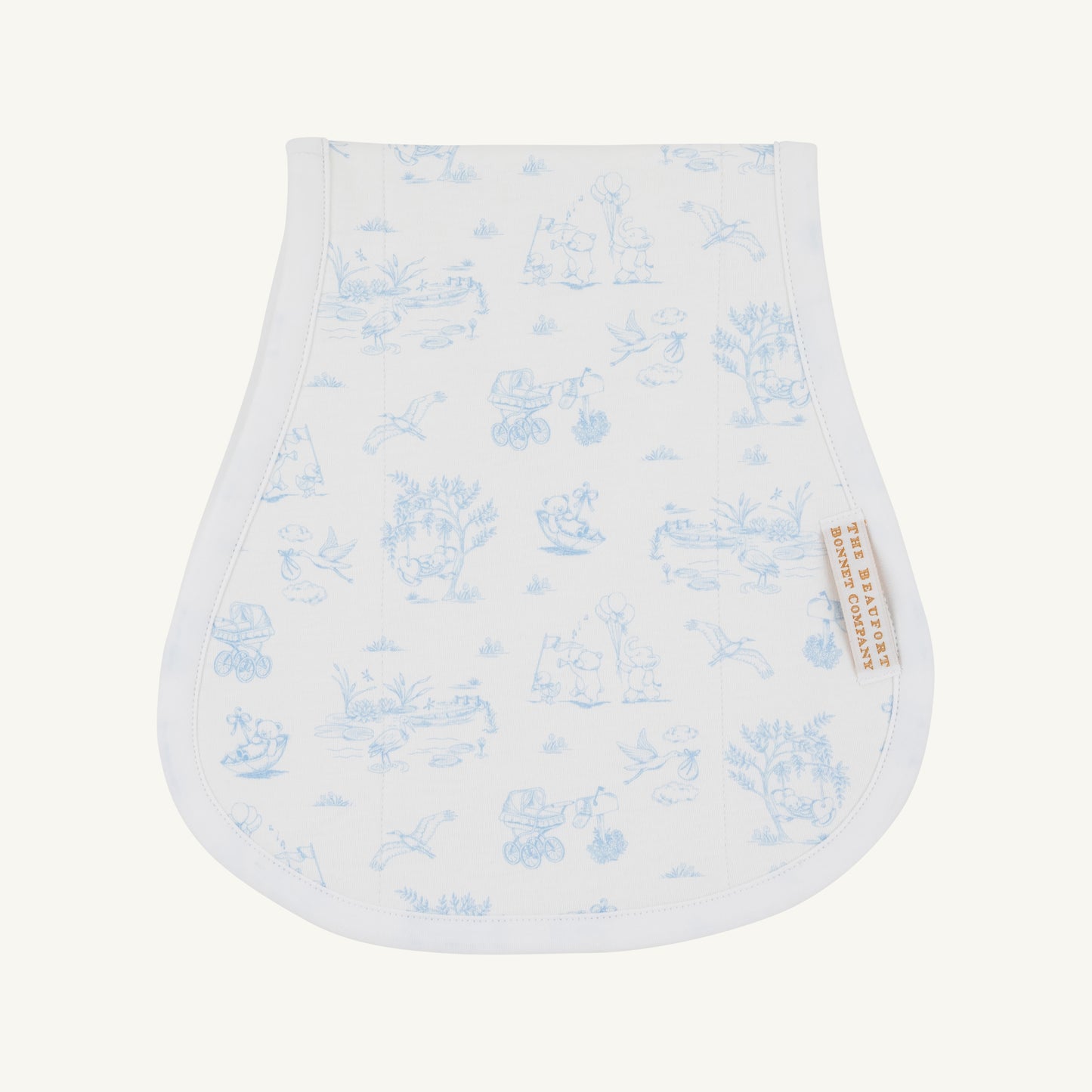 Oopsie Daisy Burp Cloth - Beale Street Blue