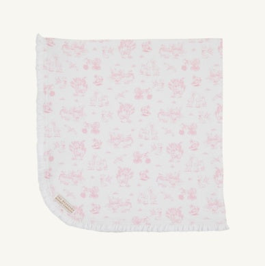 Baby Buggy Blanket- Hampton's Hot Pink