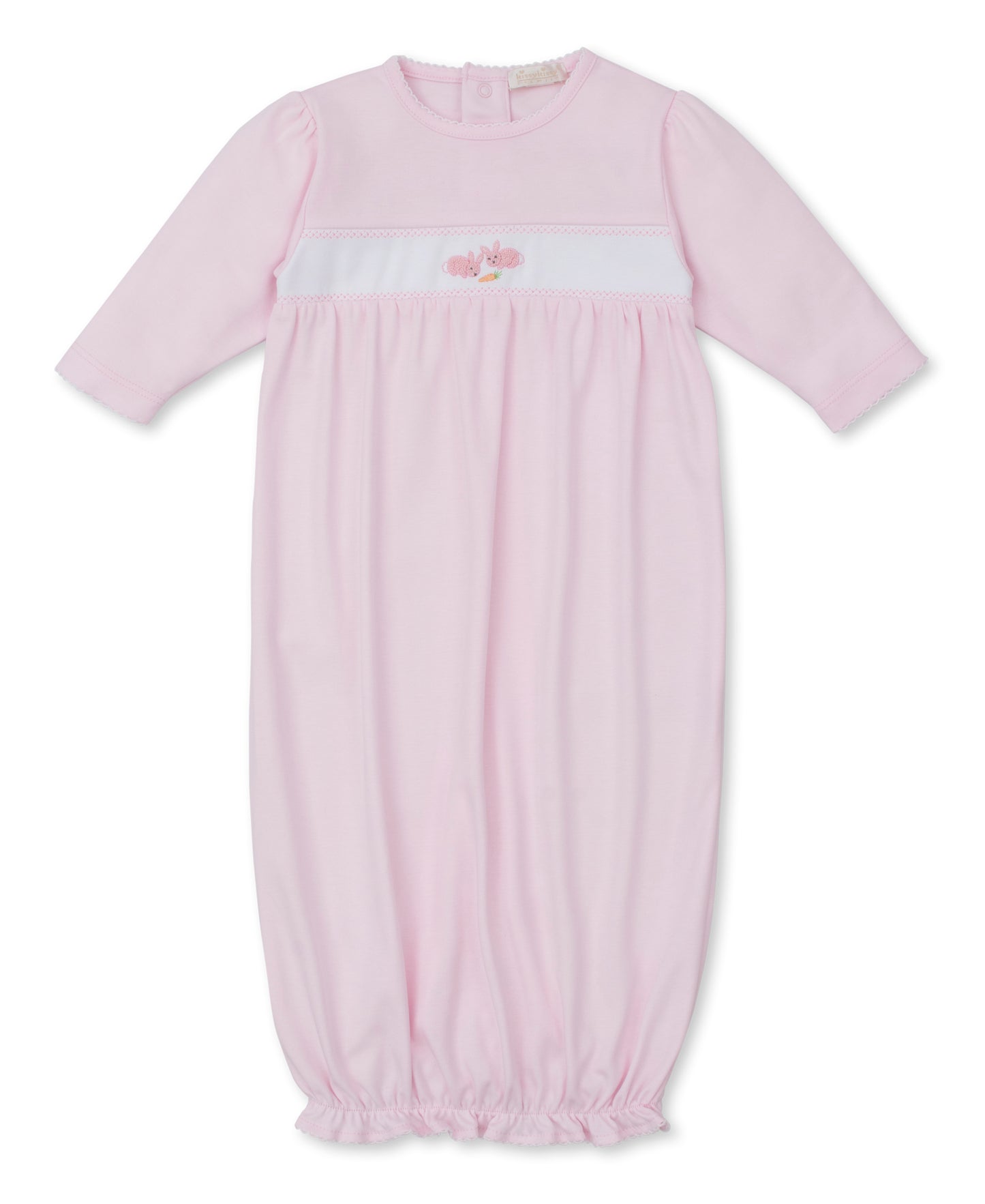 Pink Sack with Hand Emb
