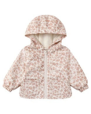 Pink Blossom Rain Coat