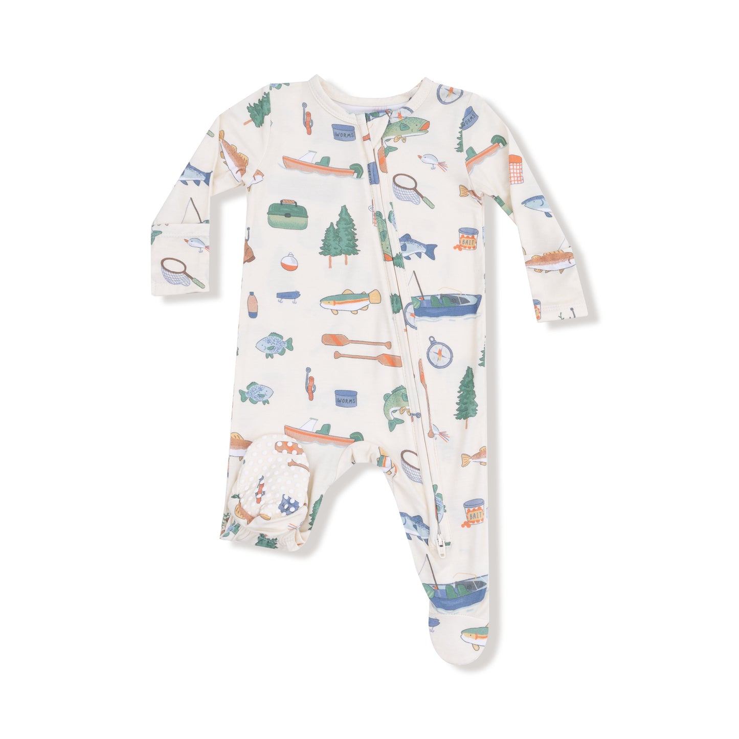 Fishing Things - 2 Way Zipper Footie