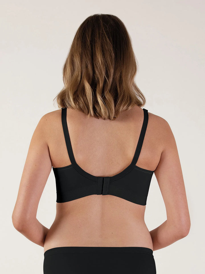 Black Body Silk Seamless Nursing Bra