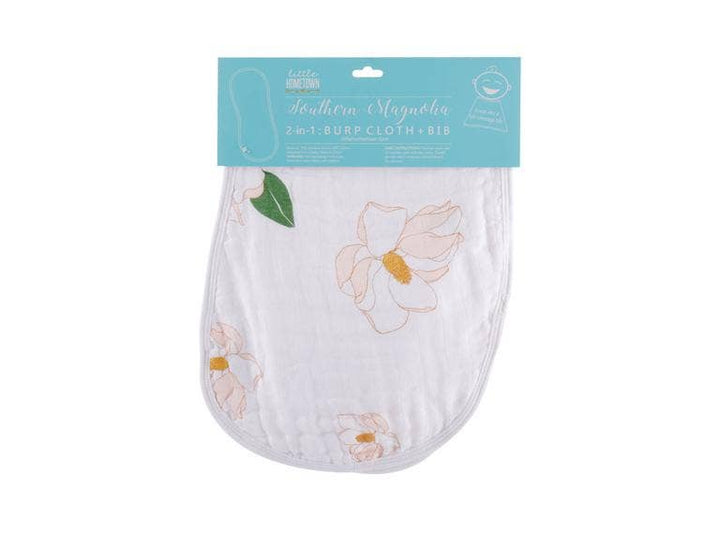 Magnolia Burp and Bib (Unisex)