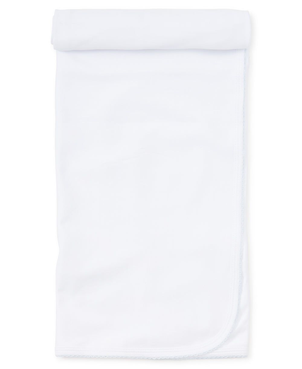 White/Pink Kissy Basics Blanket