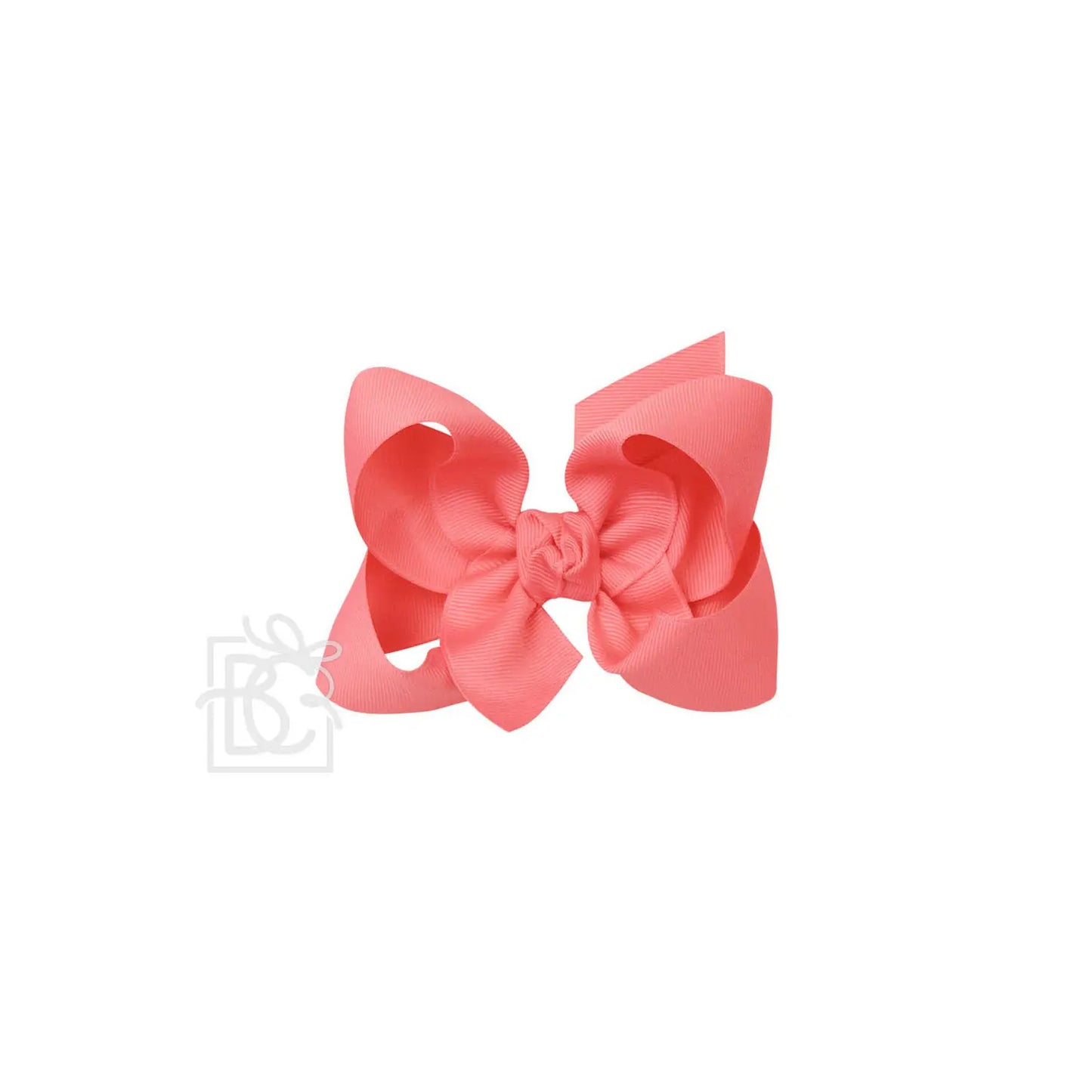 Large Signature Grosgrain Double Knot Bow on Clip