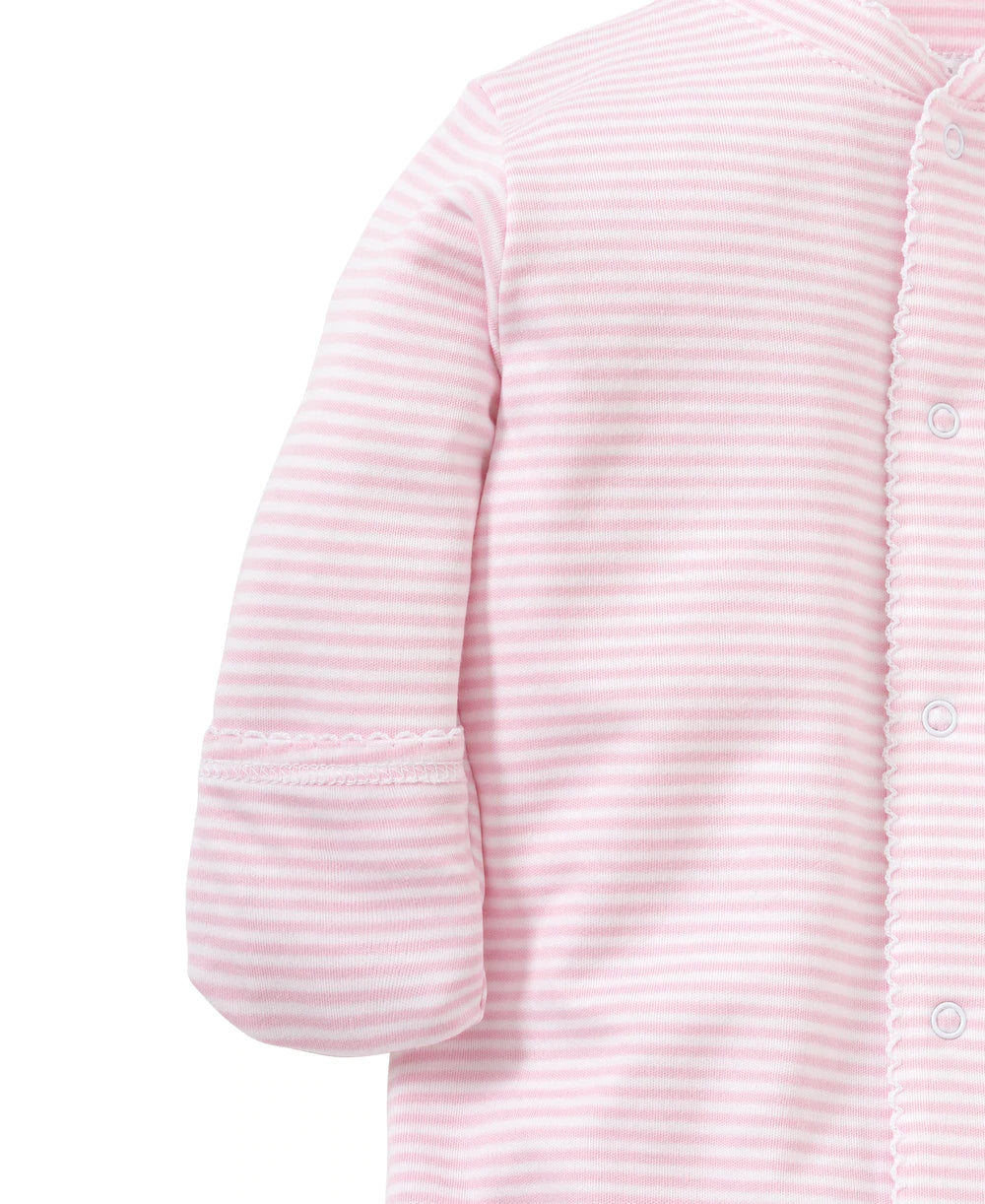Pink Simple Stripes Convertible Gown