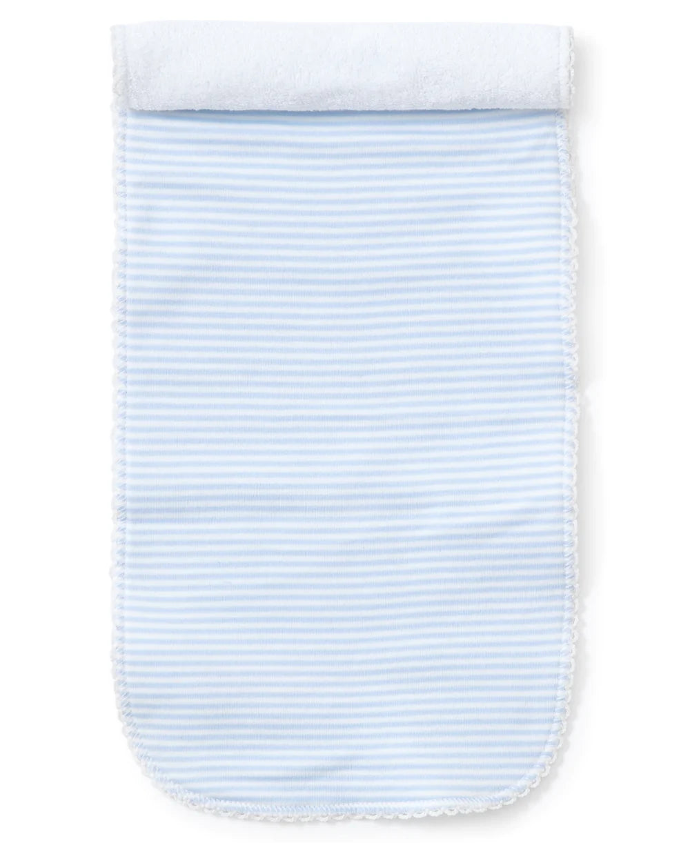 Blue Simple Stripes Burp