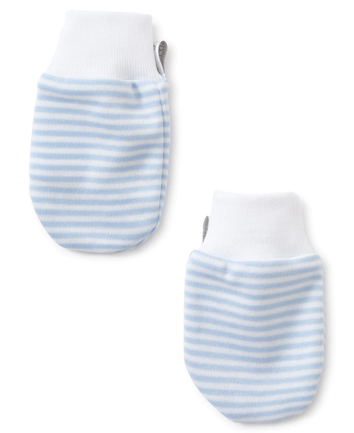 Blue Simple Stripes Mitt