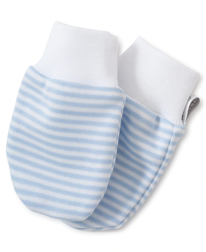 Blue Simple Stripes Mitt