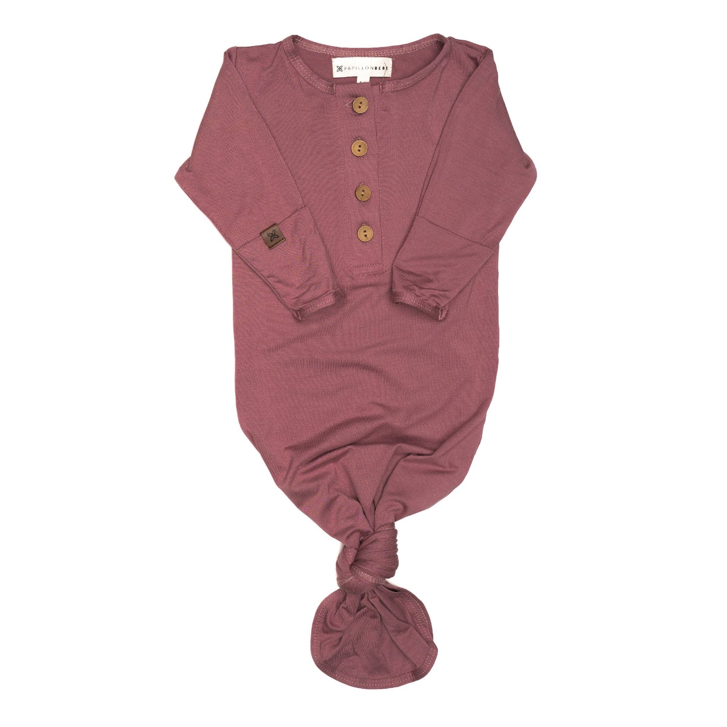 Knotted Gown in Rose
