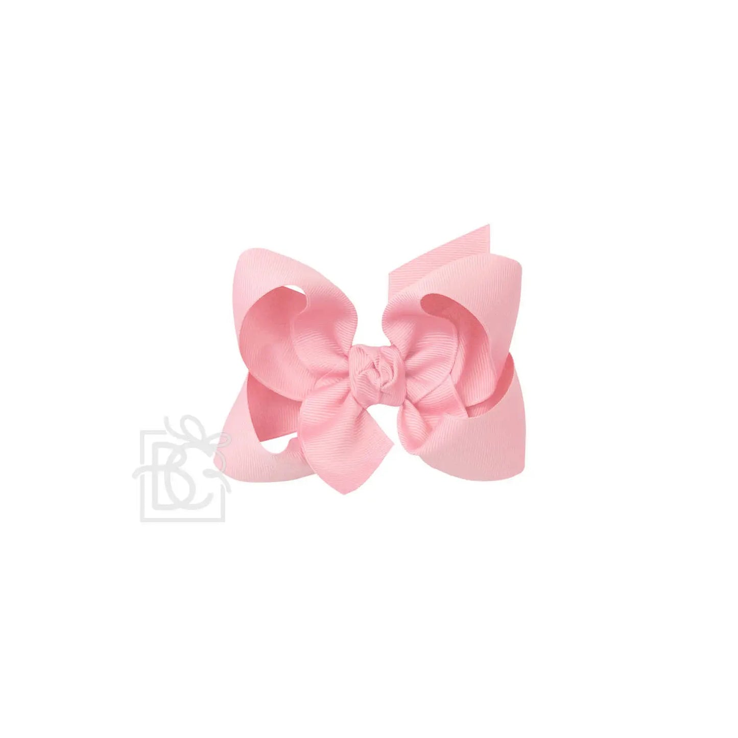 Large Signature Grosgrain Double Knot Bow on Clip