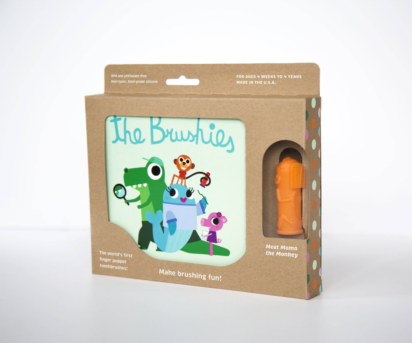 Pinkey the Pig Brushie & Book Set