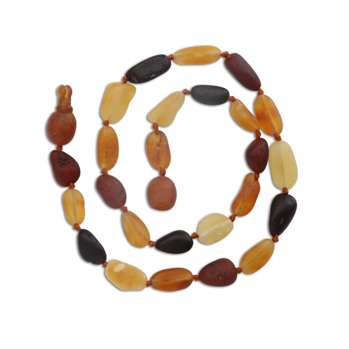 Amber Teething Necklace - Multi