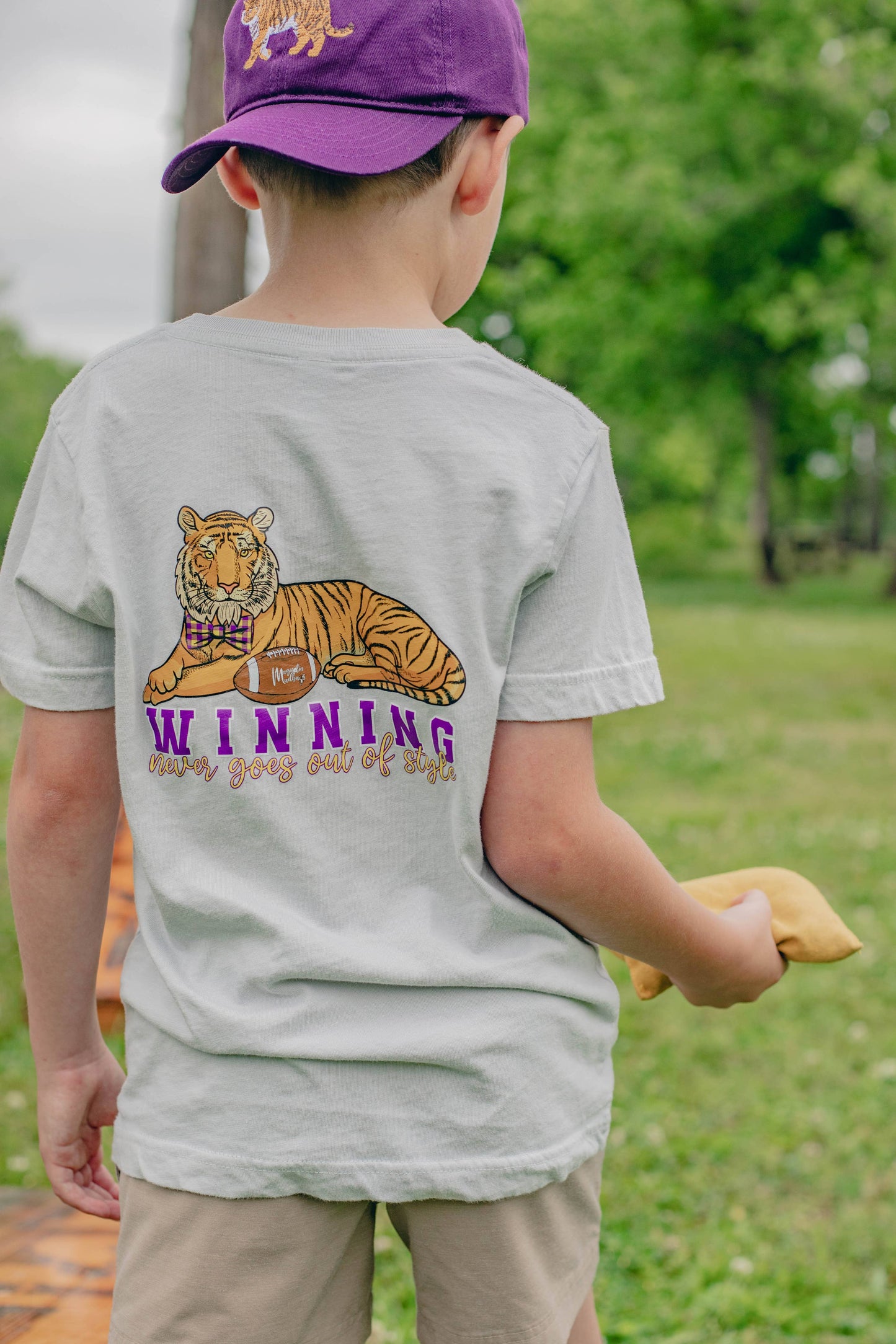 Preppy LSU Tiger Tee
