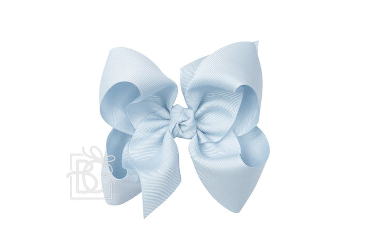 Extra Large Signature Grosgrain Double Knot Bow on Clip