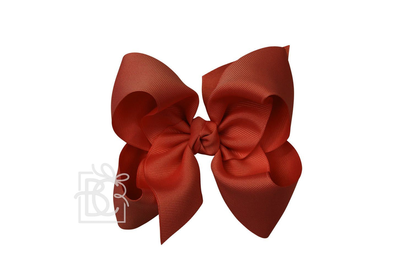 Extra Large Signature Grosgrain Double Knot Bow on Clip