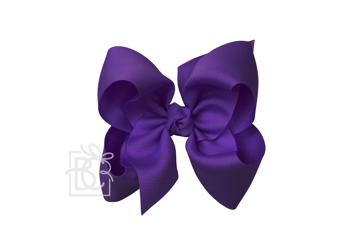 Extra Large Signature Grosgrain Double Knot Bow on Clip