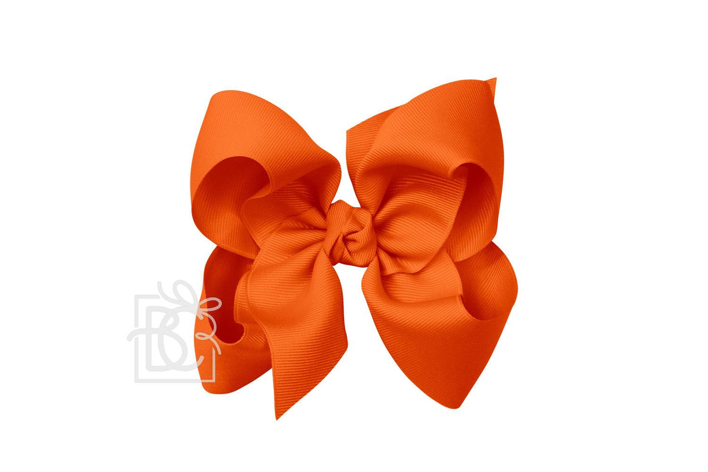 Extra Large Signature Grosgrain Double Knot Bow on Clip
