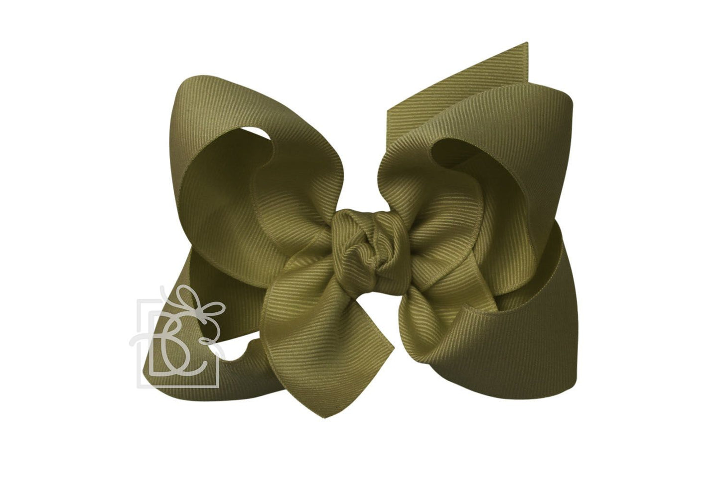 Extra Large Signature Grosgrain Double Knot Bow on Clip