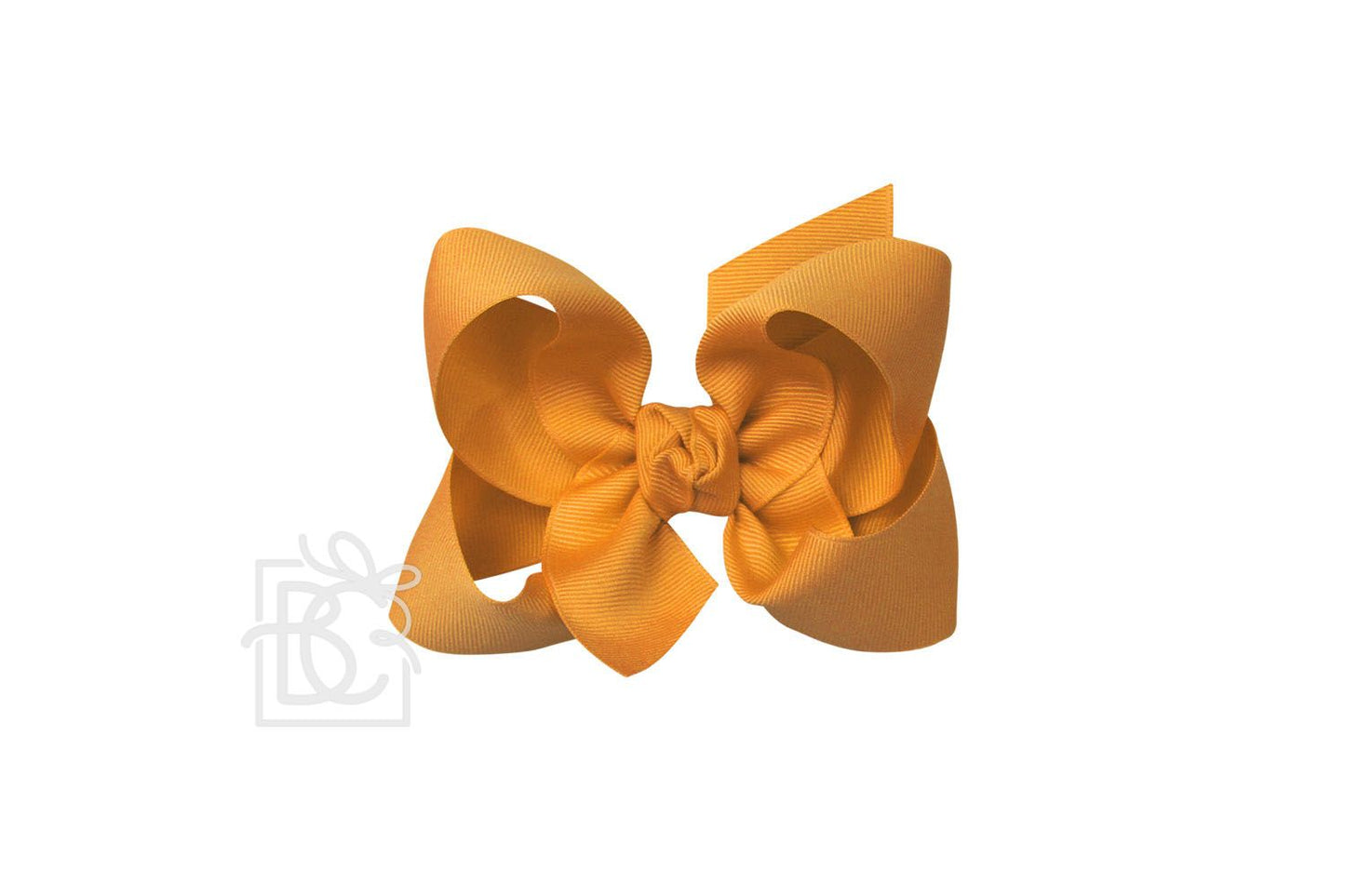 Large Signature Grosgrain Double Knot Bow on Clip