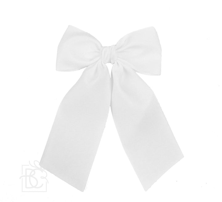 Opaque Satin Bow w/ Euro Knot & Tails