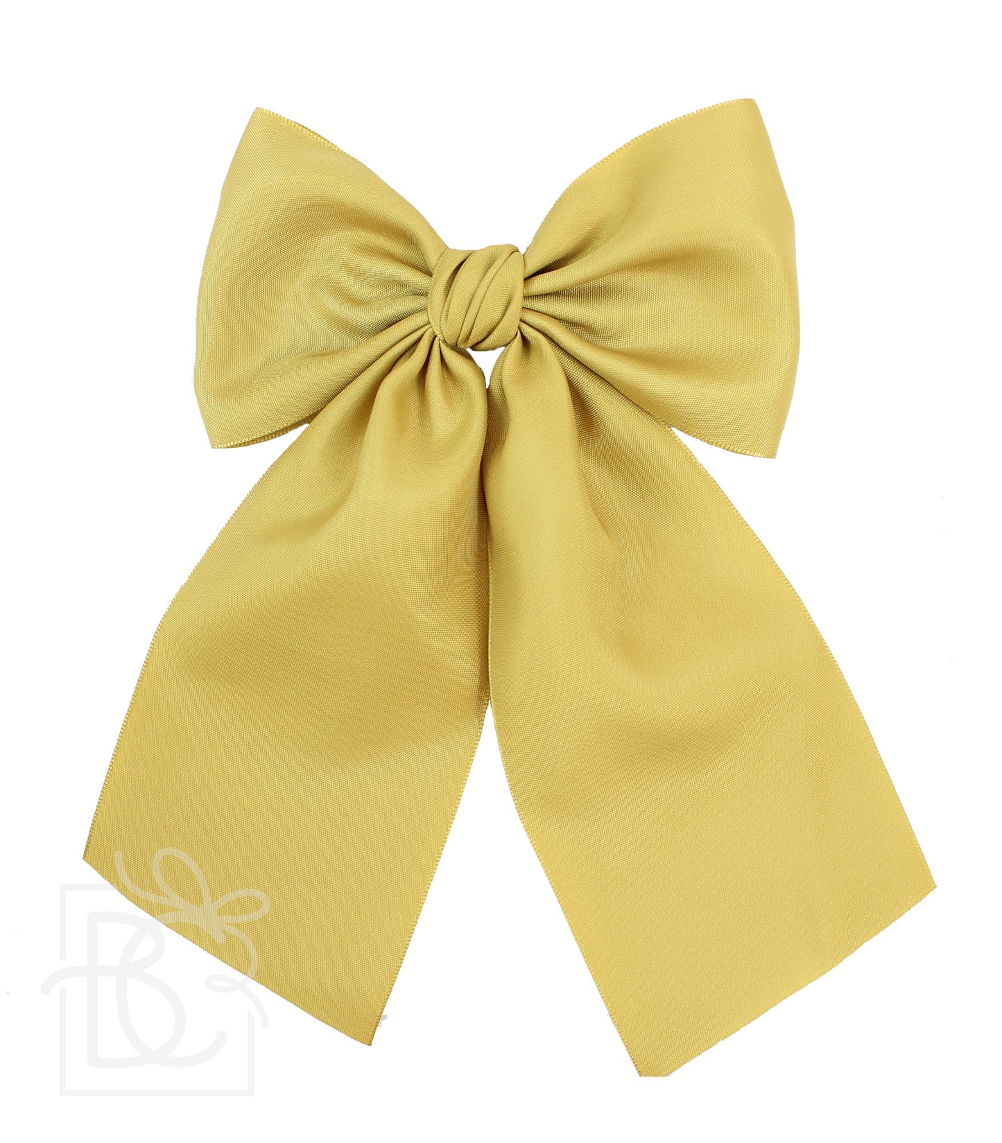 Opaque Satin Bow w/ Euro Knot & Tails