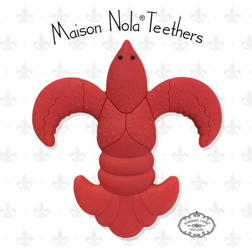 Crawfish Silicone Teether
