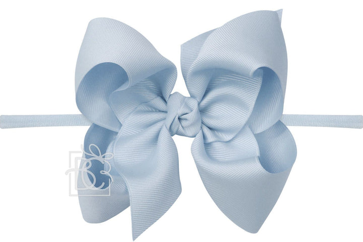 Extra Large Pantyhose Headband With Signature Grosgrain Bow