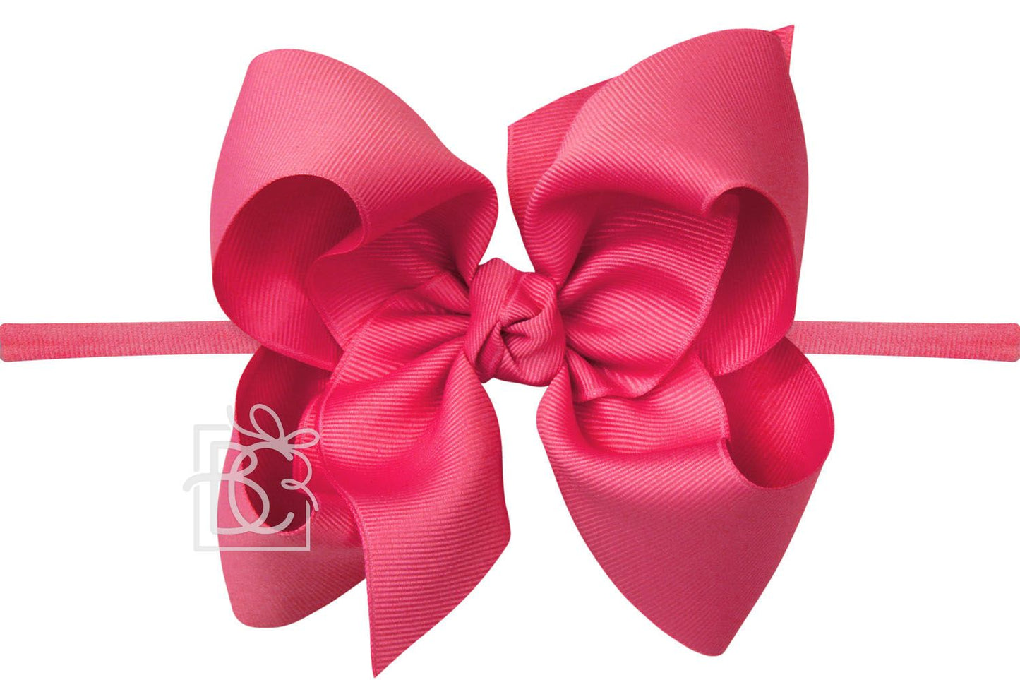 Extra Large Pantyhose Headband With Signature Grosgrain Bow