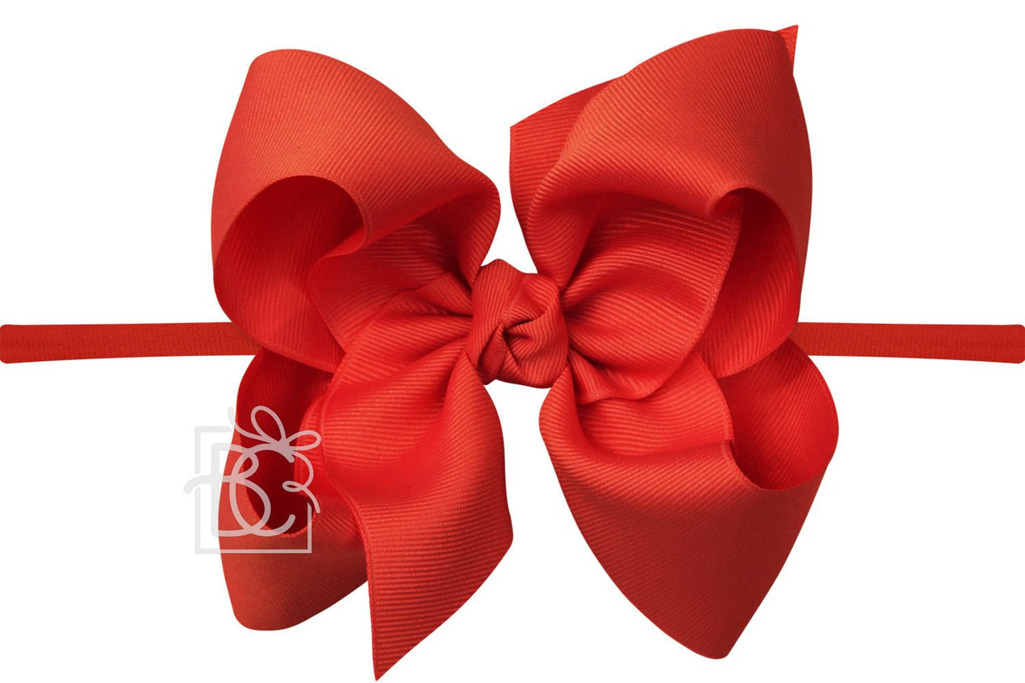 Extra Large Pantyhose Headband With Signature Grosgrain Bow