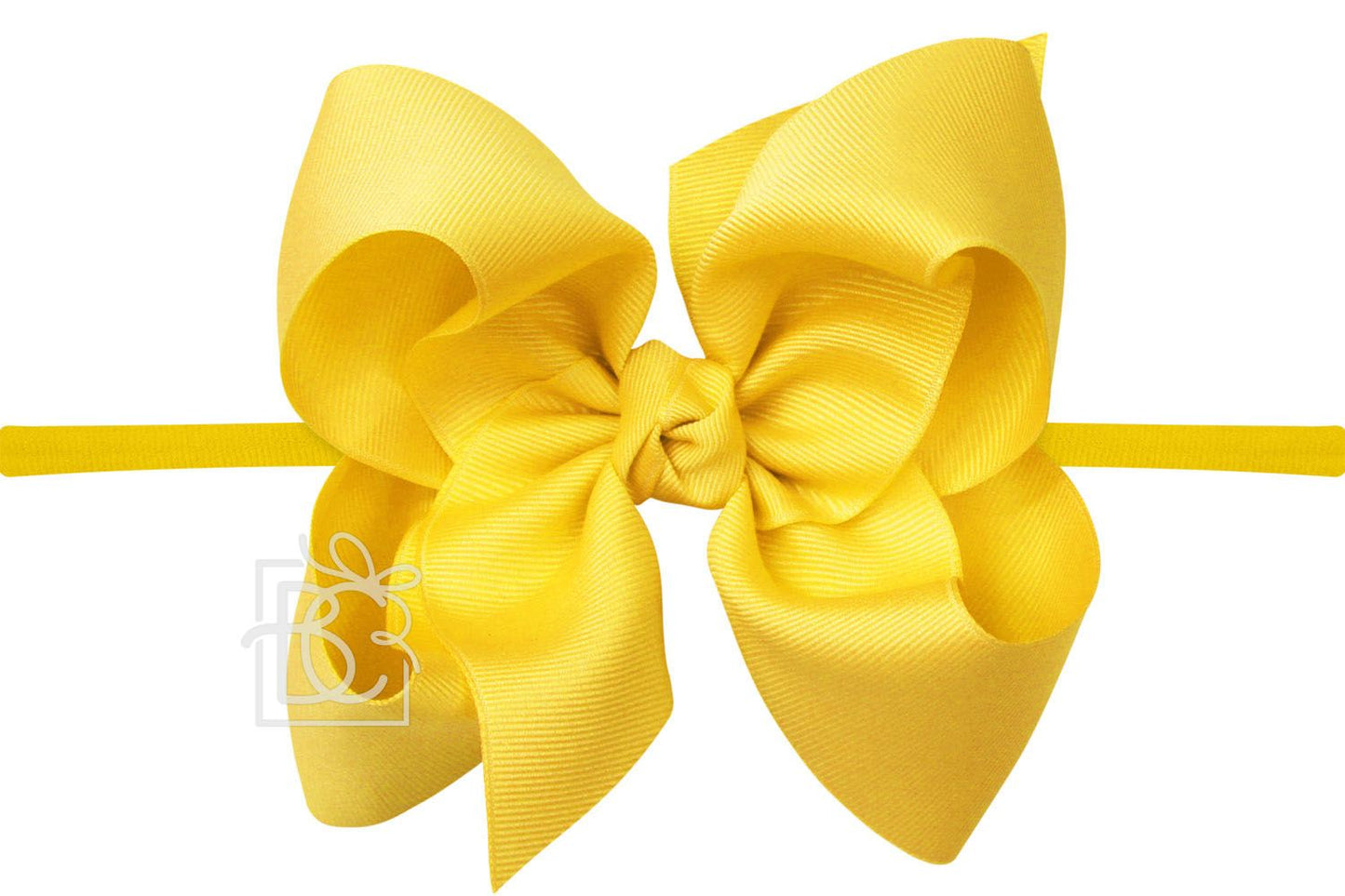 Extra Large Pantyhose Headband With Signature Grosgrain Bow