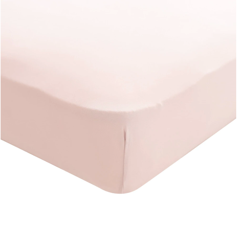 Bamboo Crib Sheet in Blush
