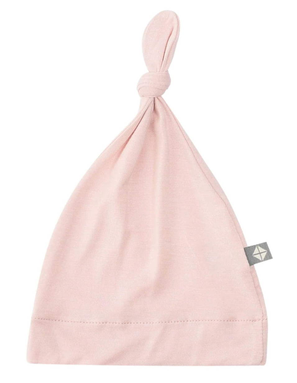 Knotted Cap in Blush