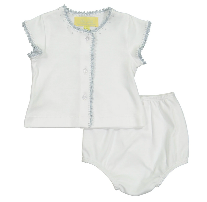 Blue Crib Set