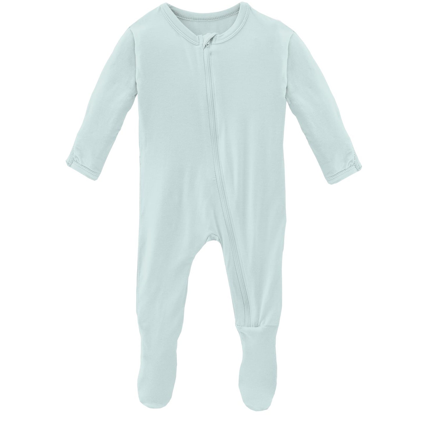 Footie with Zipper in Fresh Air