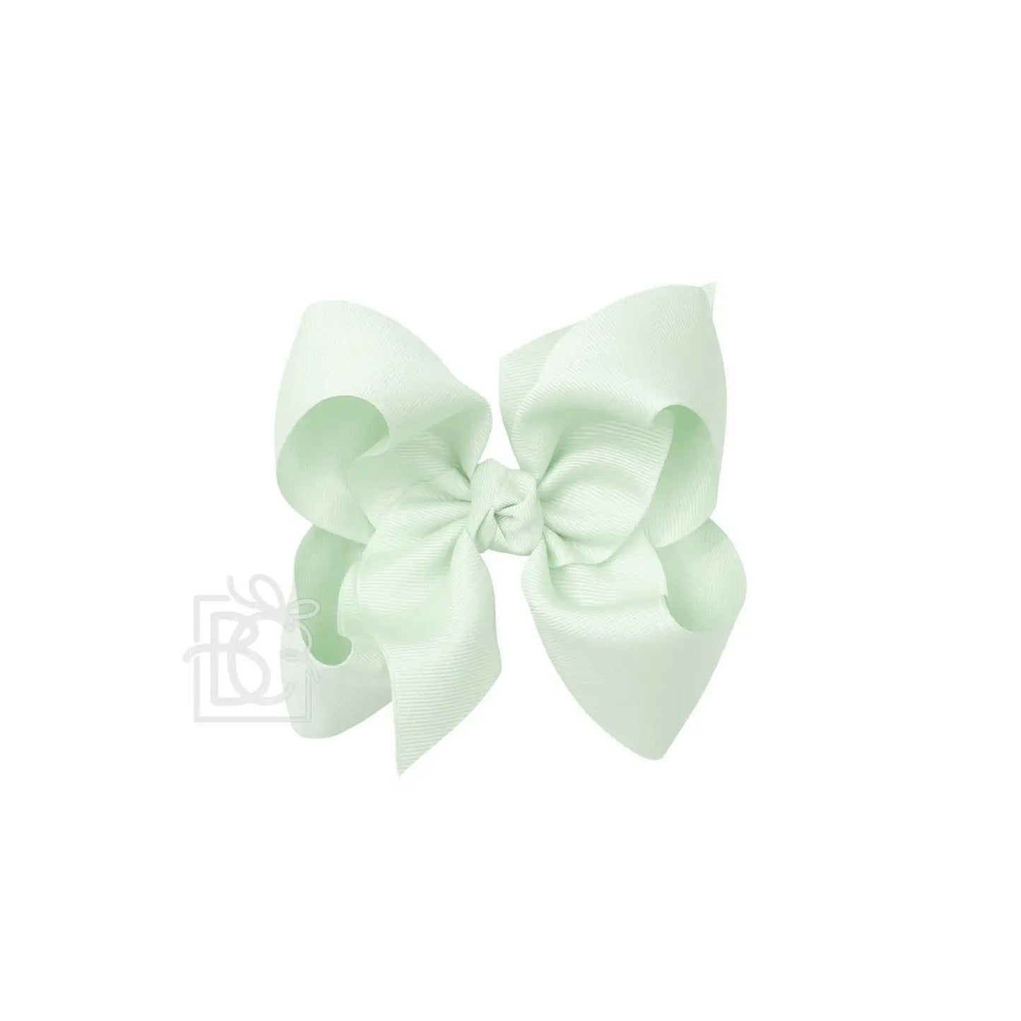 Extra Large Signature Grosgrain Double Knot Bow on Clip
