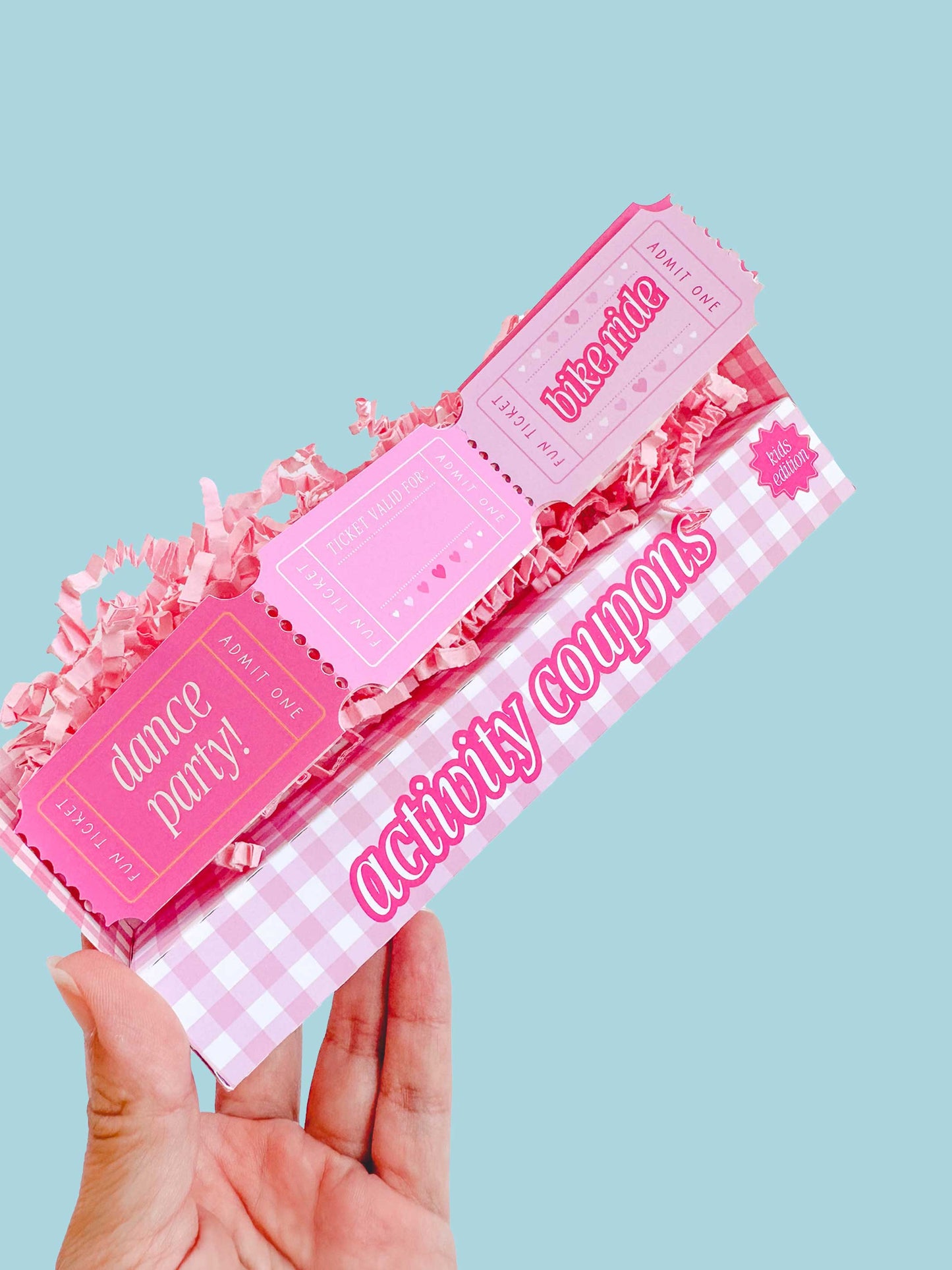Barbie Inspired Activity Tickets for Kids