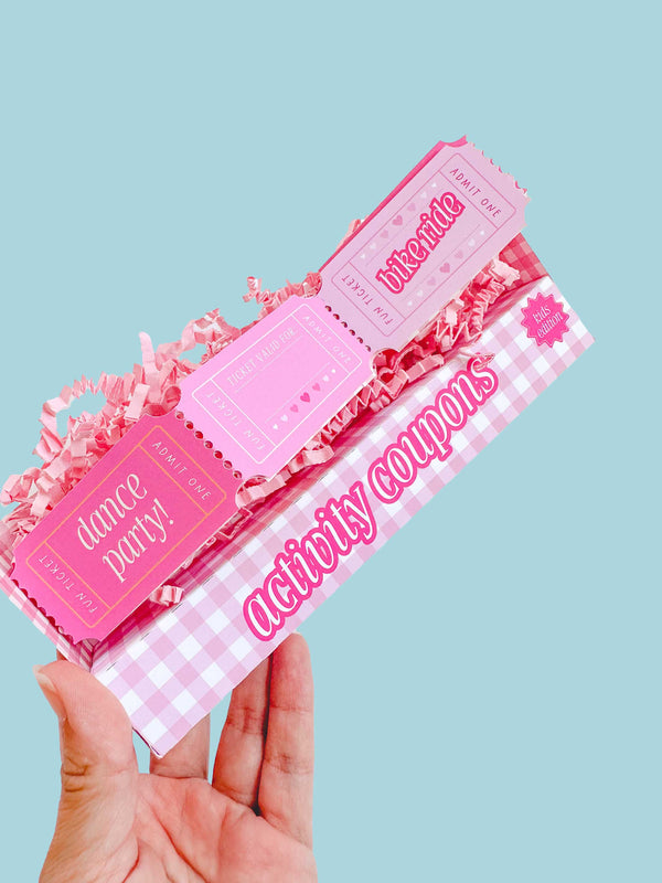 Barbie Inspired Activity Tickets for Kids