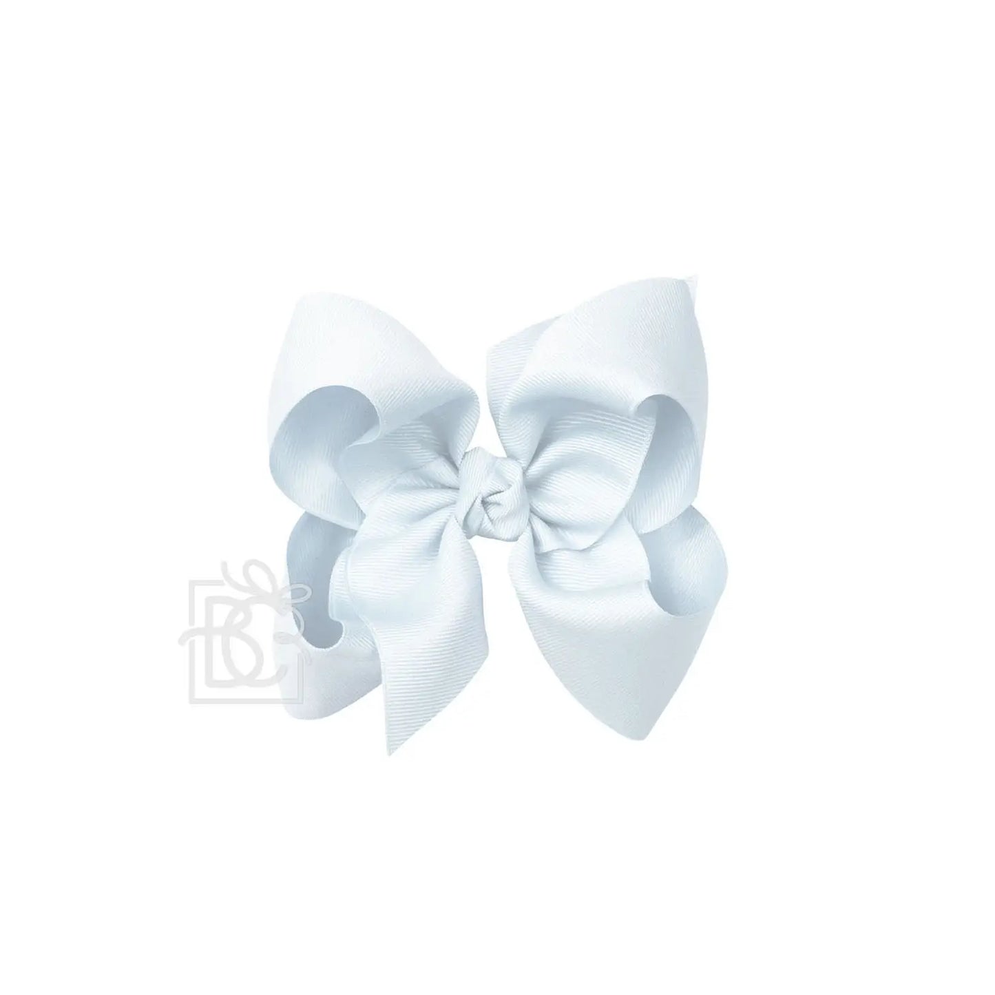 Extra Large Signature Grosgrain Double Knot Bow on Clip