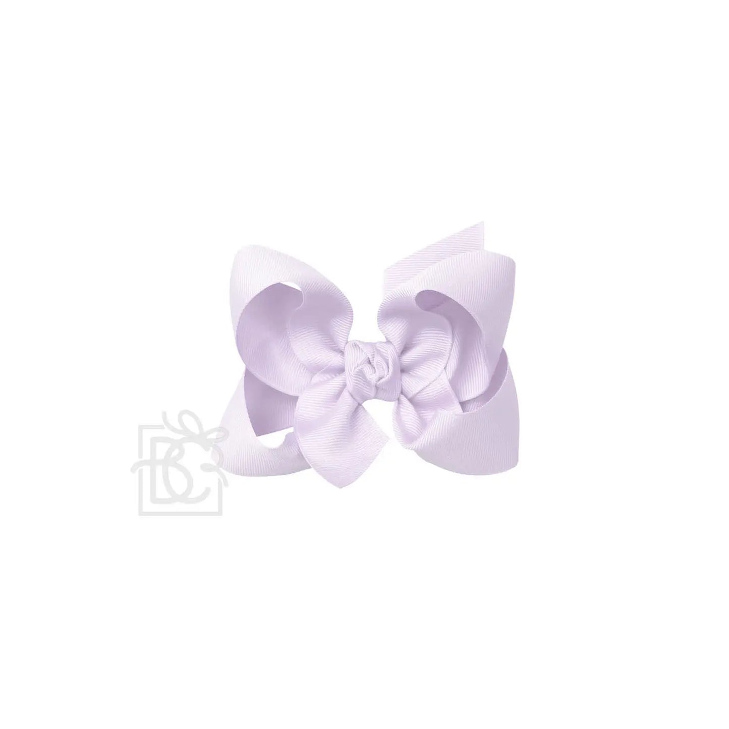 Large Signature Grosgrain Double Knot Bow on Clip