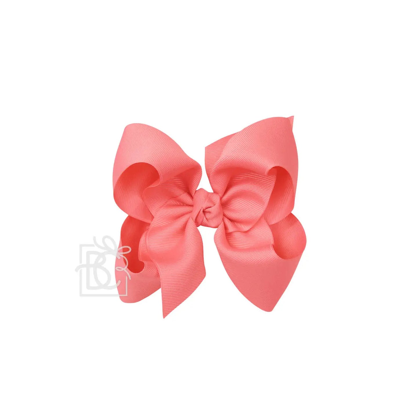 Extra Large Signature Grosgrain Double Knot Bow on Clip