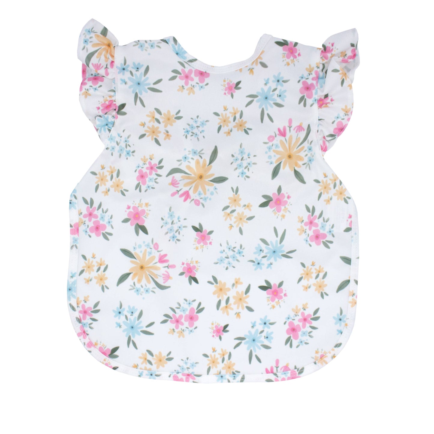 Pastel Floral Flutter Bapron- Preschool