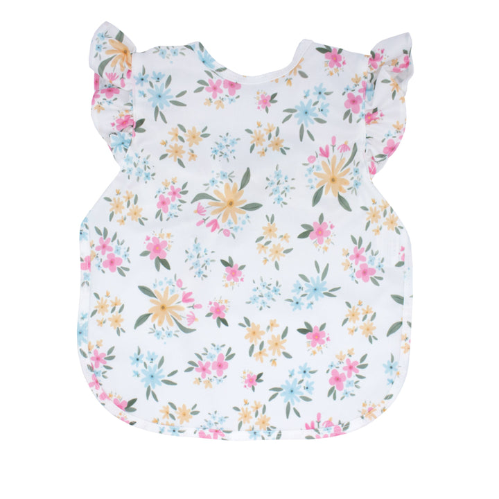 Pastel Floral Flutter Bapron- Preschool