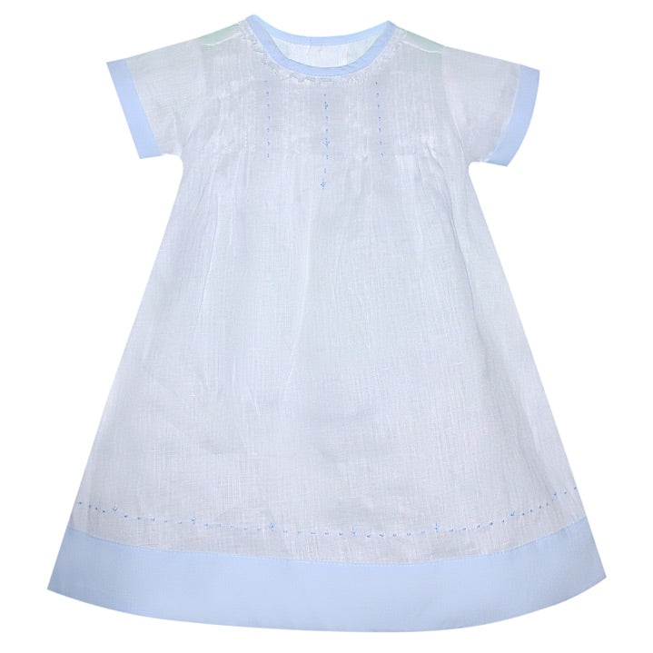 White Logan Boy Daygown