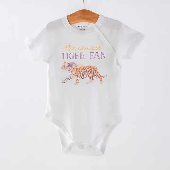 The Newest Tiger Fan Organic Cotton Onesie