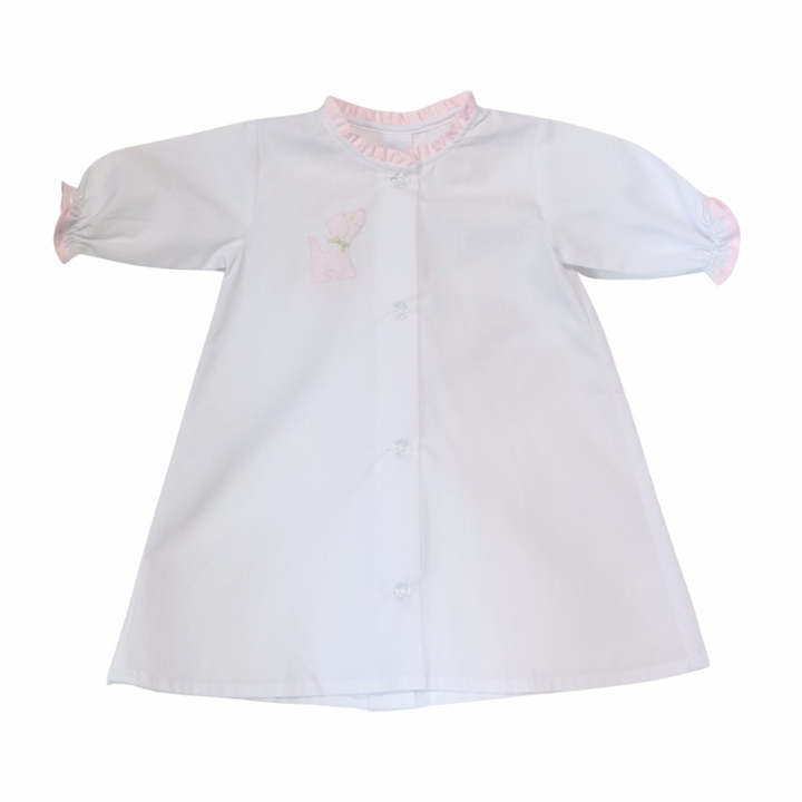 White/Pink Dog Daygown