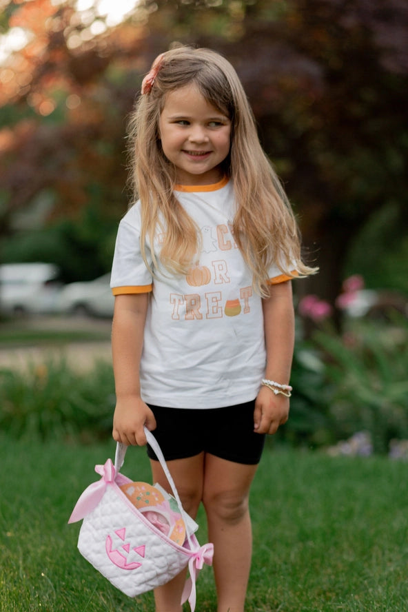 Petite Pumpkin Tote - Pink