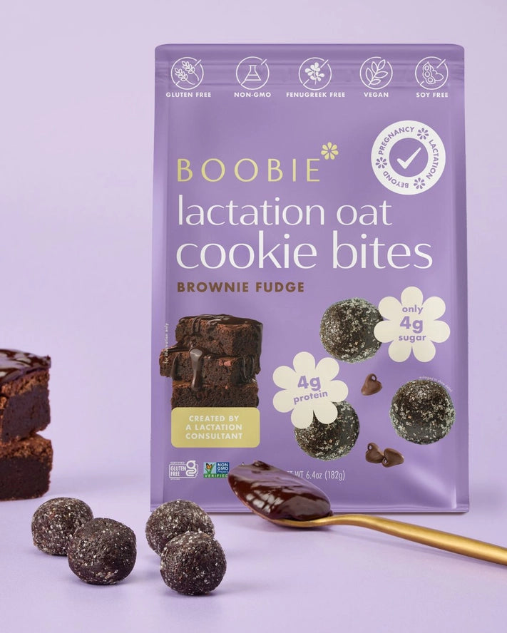 Lactation Cookie Bites - Brownie Fudge