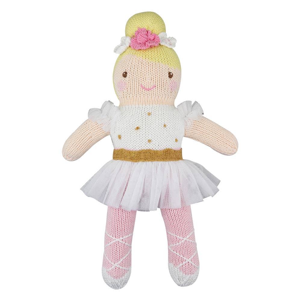 Blakely the Ballerina Knit Doll: 12"