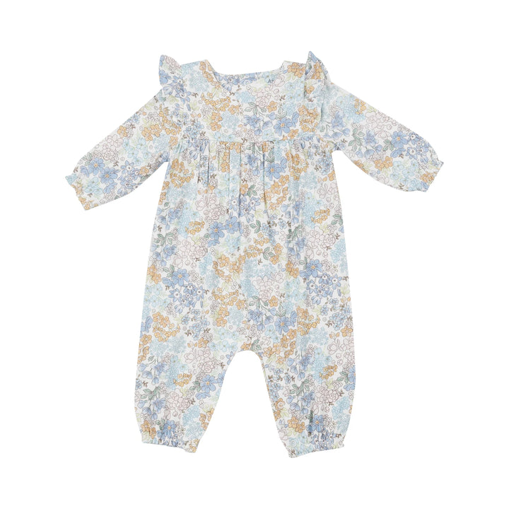 Edith's Floral - Ruffle Sleeve Romper